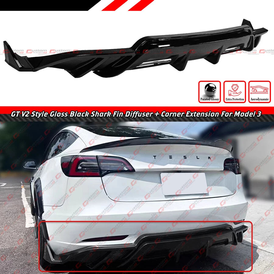 GT V2 Performance Rear Diffuser