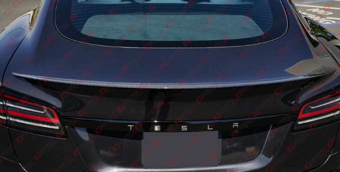 TESLA MODEL S OEM  PLAID STYLE CARBON FIBER