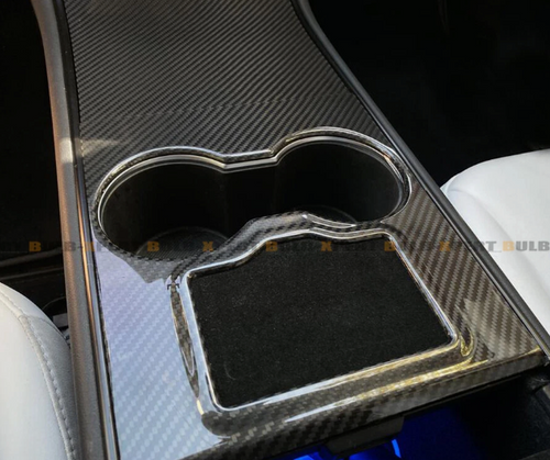 TESLA MODEL 3 CARBON FIBER CENTER CONSOLE TRIM