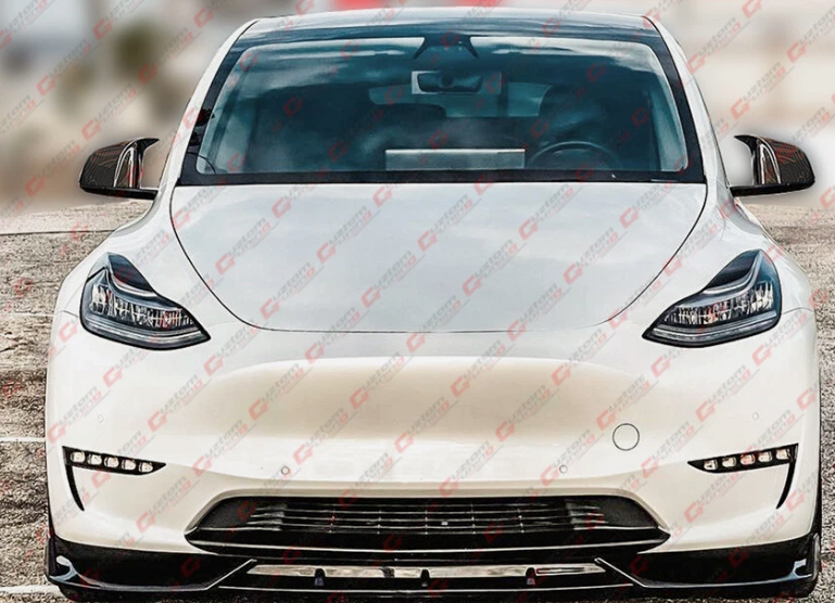 TESLA MODEL Y M STYLE CARBON FIBER MIRROR COVERS