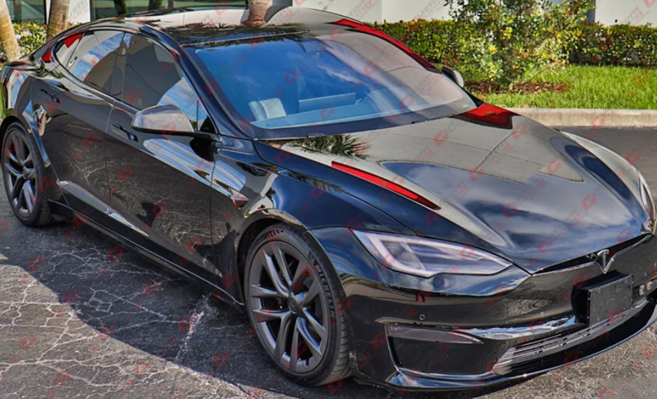 TESLA MODEL S PLAID CARBON FIBER MIRROR COVERS