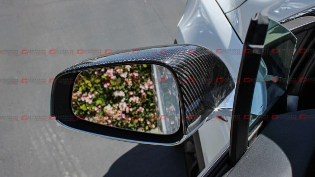 Tesla Model X Carbon Fiber Mirror Covers