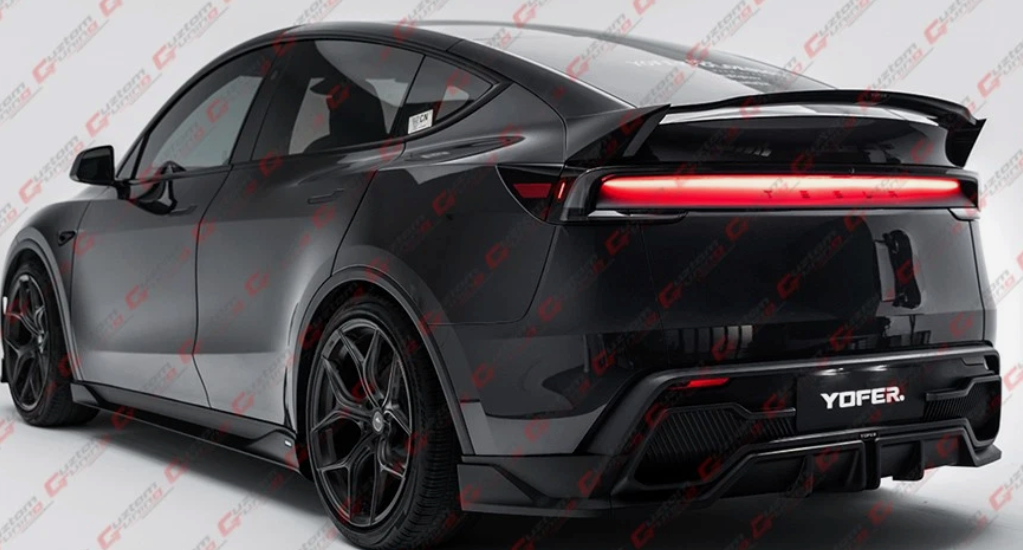Tesla Model Y Juniper Gloss Black Yofer Spoiler