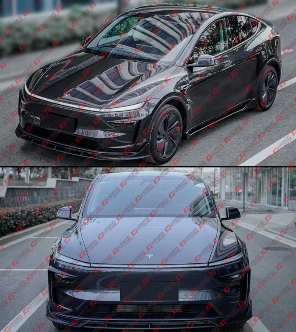 Tesla Model Y Juniper V Style Gloss Black Lip