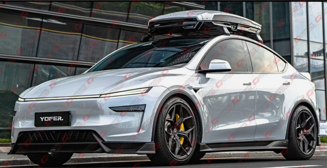 Tesla Model Y Juniper Yofer Design  Side Skirt