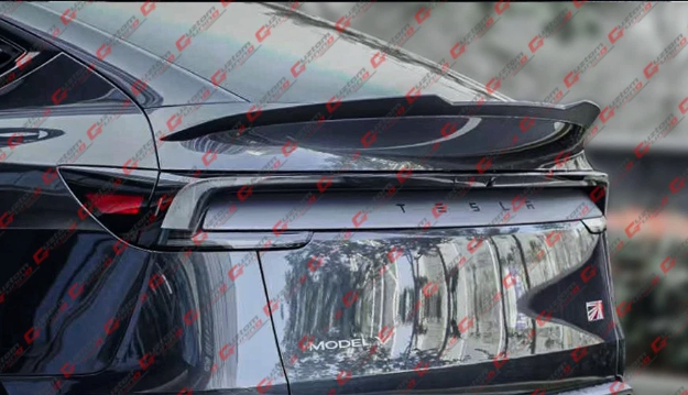 Tesla Model Y Juniper V Style Gloss Black Spoiler