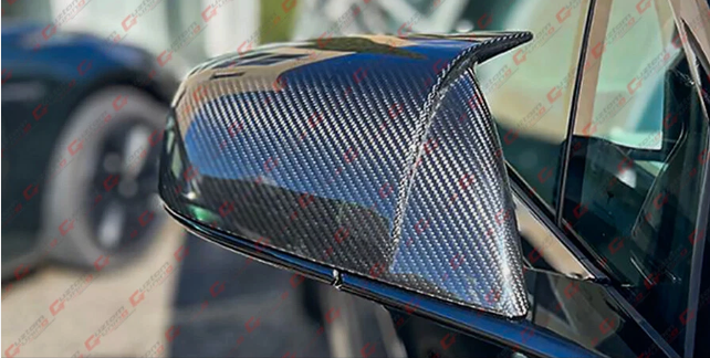 Tesla Model X Carbon Fiber M style Caps