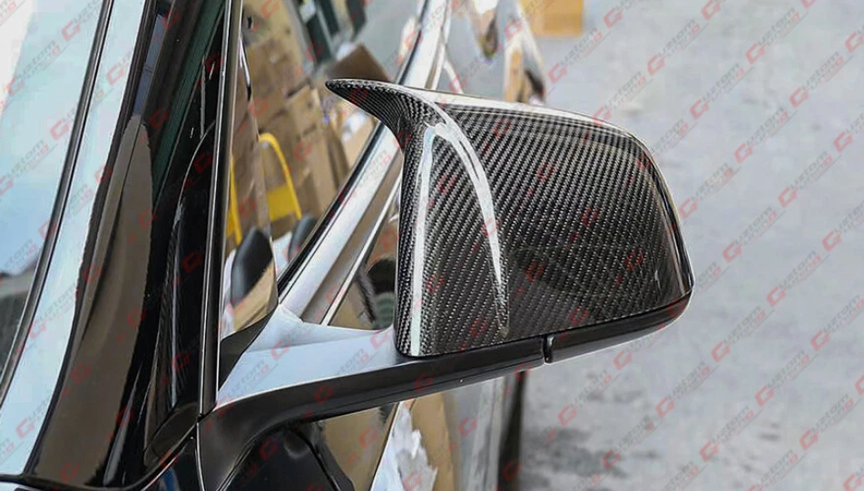 TESLA MODEL Y M STYLE CARBON FIBER MIRROR COVERS